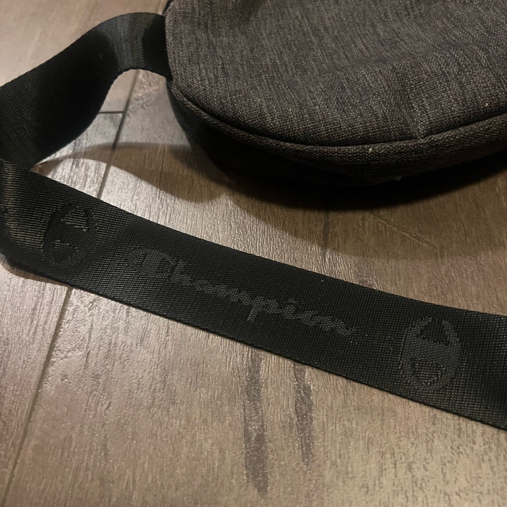 Champion Prime Sling Shoulder / Waist Fanny Pack C Logo Belt Bag Dark Grey - Picture 7 of 9